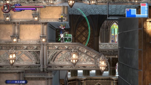 Bloodstained_ Ritual of the Night 大工の鍵マップ02