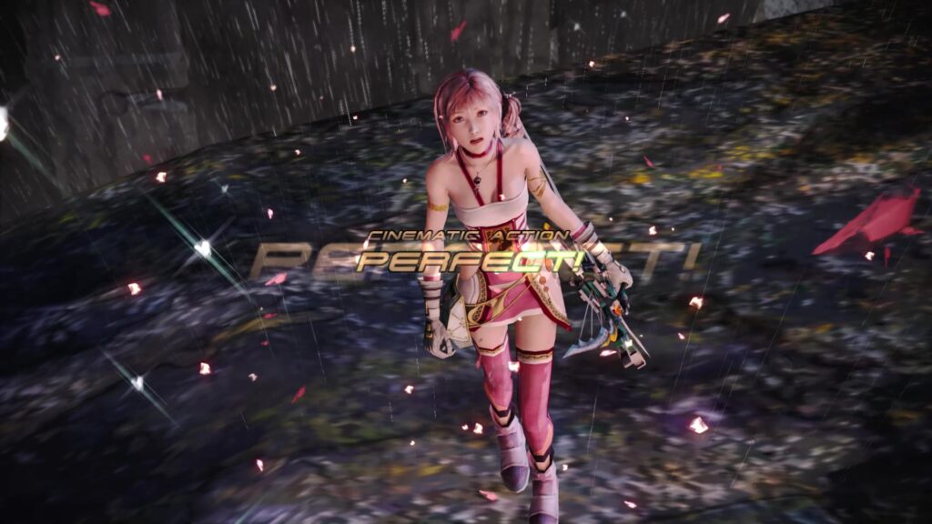 FINAL FANTASY XIII-2 シネマティックアクション初成功