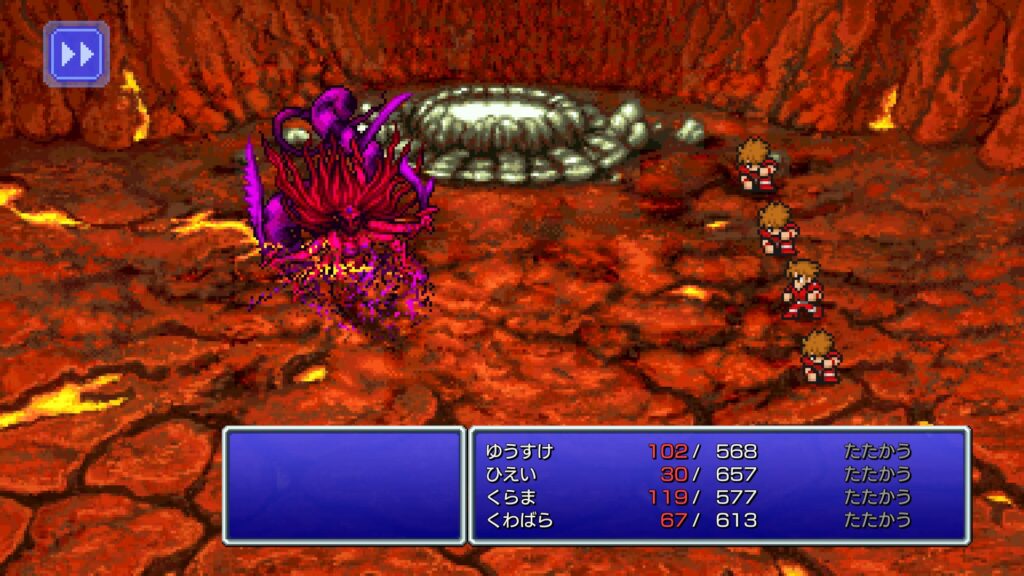 FINAL FANTASY 戦士×4縛りプレイカオスとの戦い