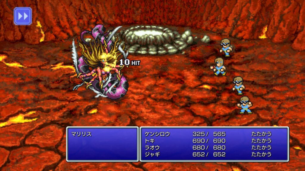 FINAL FANTASY モンク×4縛りプレイ記録マリリス撃破