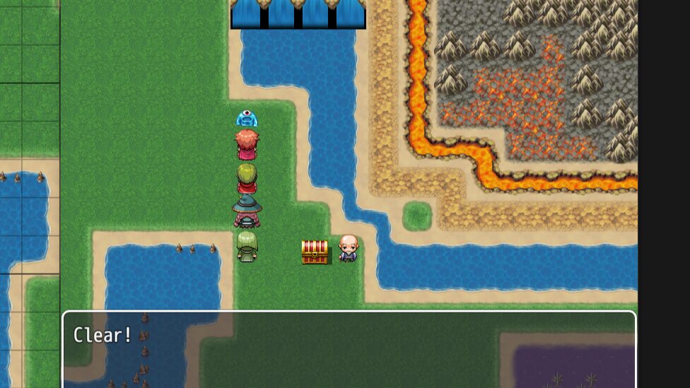 スライムのシンボルエンカウント戦闘設定デモプレイ